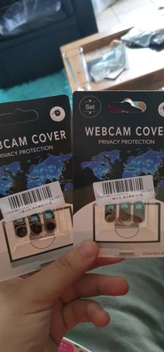 Customer photo review of Anti-Spy Universal Metal Webcam Privacy Cover WebCam Cover Magnet Slider Camera Cover For Laptop iPad PC Macbook Tablet