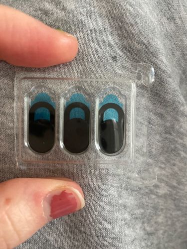 Customer photo review of Anti-Spy Universal Metal Webcam Privacy Cover WebCam Cover Magnet Slider Camera Cover For Laptop iPad PC Macbook Tablet