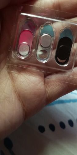 Customer photo review of Anti-Spy Universal Metal Webcam Privacy Cover WebCam Cover Magnet Slider Camera Cover For Laptop iPad PC Macbook Tablet