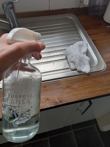 Customer photo review of Dazz Home Cleaning Kit