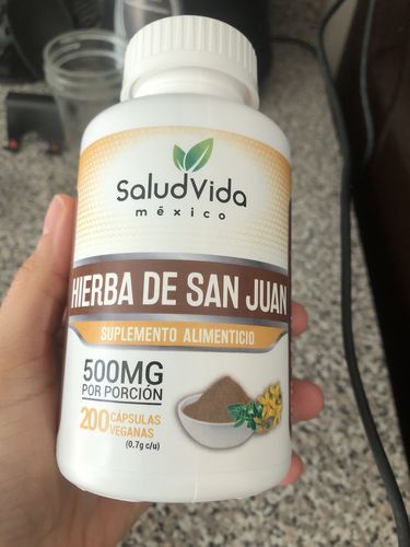 Customer photo review of Hierba de San Juan 500mg