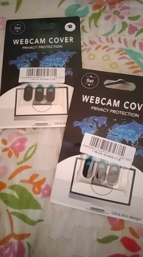 Customer photo review of Anti-Spy Universal Metal Webcam Privacy Cover WebCam Cover Magnet Slider Camera Cover For Laptop iPad PC Macbook Tablet