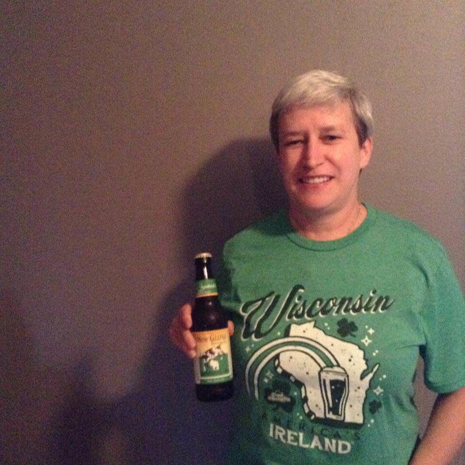 Customer photo review of “Wisconsin America's Ireland” T-Shirt