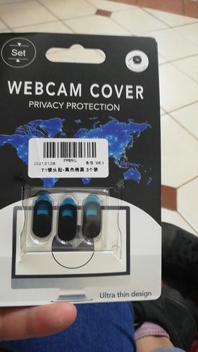 Customer photo review of Anti-Spy Universal Metal Webcam Privacy Cover WebCam Cover Magnet Slider Camera Cover For Laptop iPad PC Macbook Tablet