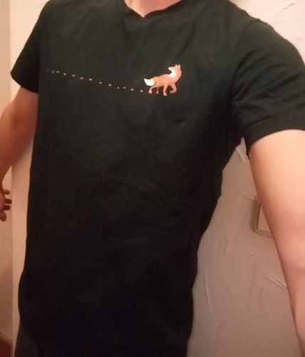 Customer photo review of FUCHS SPUR - Bio Herren Shirt