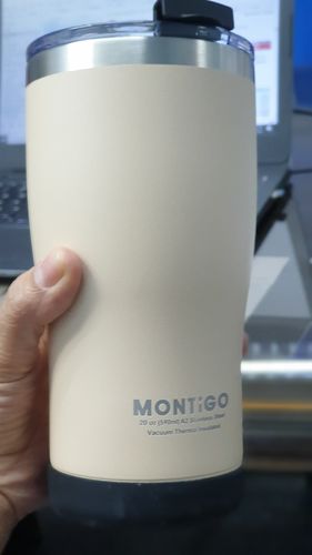 Suryati A. review of (2-Pack Bundle) 20oz Knights Tumbler 590ml - Sand/Charcoal Grey image 1 out of 1