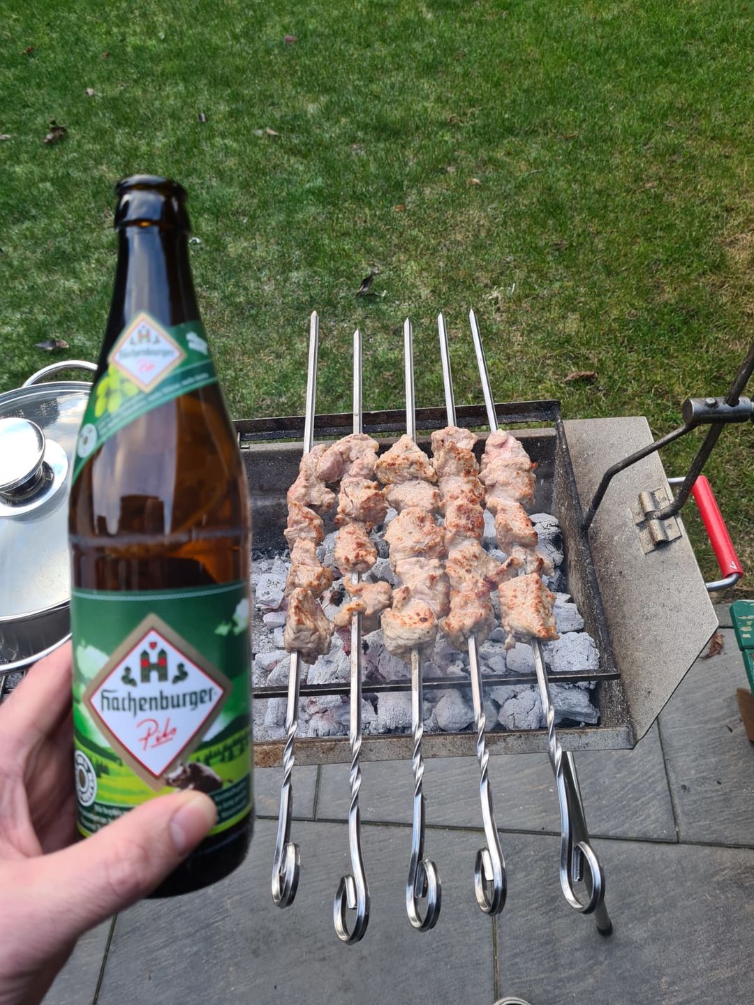 Customer photo review of Lachs-Schaschlik – zart mariniert & besonders edel | mySchaschlik