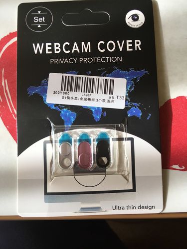 Customer photo review of Anti-Spy Universal Metal Webcam Privacy Cover WebCam Cover Magnet Slider Camera Cover For Laptop iPad PC Macbook Tablet