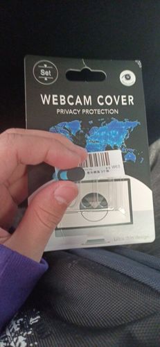 Customer photo review of Anti-Spy Universal Metal Webcam Privacy Cover WebCam Cover Magnet Slider Camera Cover For Laptop iPad PC Macbook Tablet