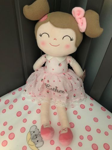 Customer photo review of Personalized Leyadoll (Strawberry) with Gift Bag - 2 Skin Tones