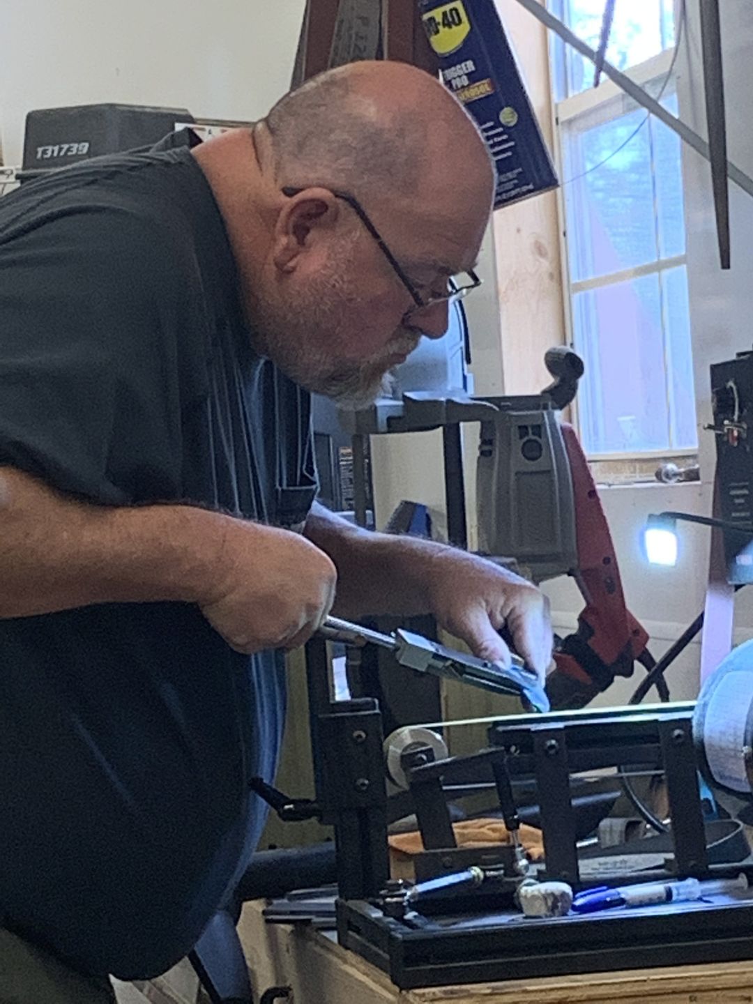 Customer photo review of 1" x 30" Sanding Belts for Profiling & Sharpening