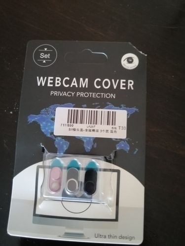 Customer photo review of Anti-Spy Universal Metal Webcam Privacy Cover WebCam Cover Magnet Slider Camera Cover For Laptop iPad PC Macbook Tablet