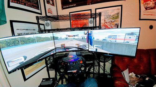 Customer photo review of APEX Steering Wheel Stand