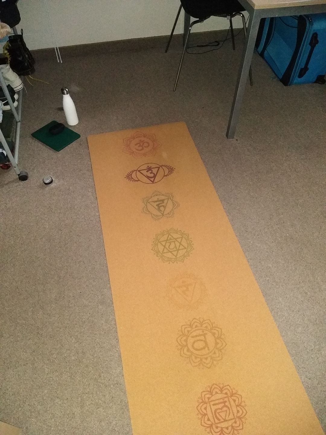 Customer photo review of Chakra Yoga Mat