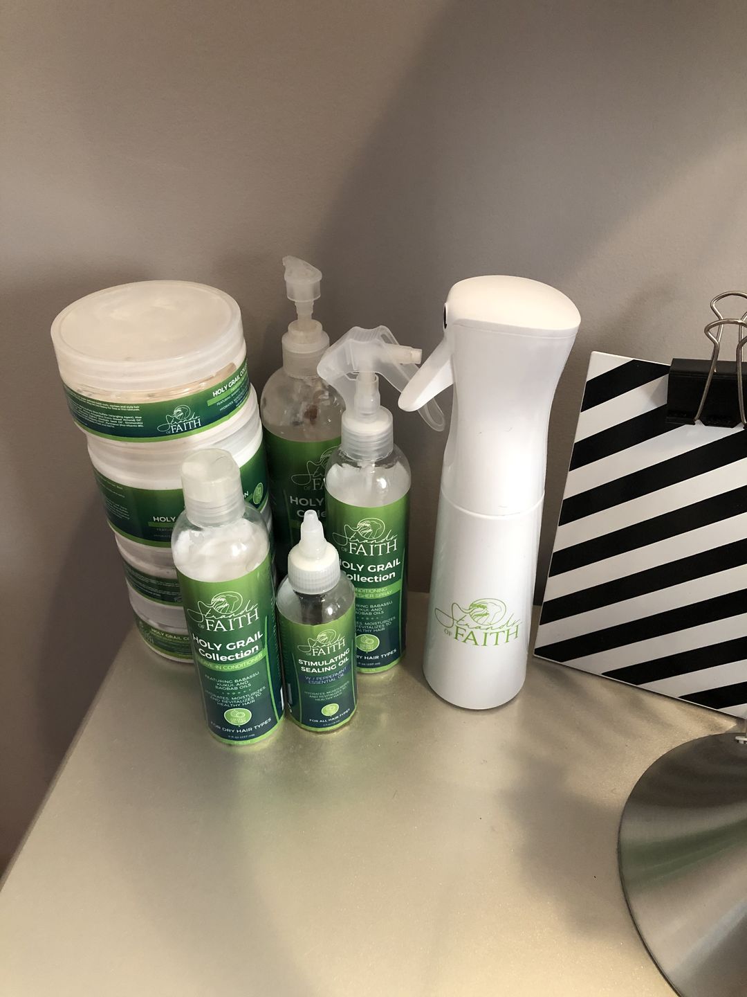 Customer photo review of Conditioning Refresher Spray