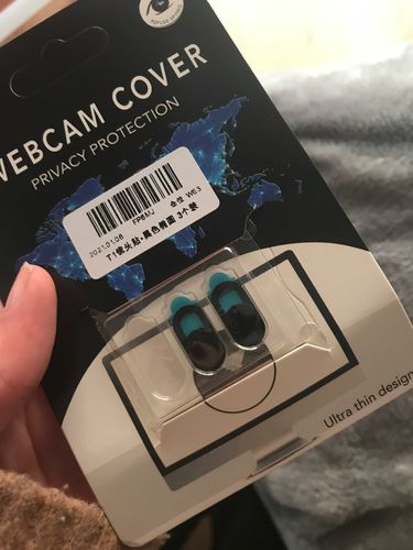 Customer photo review of Anti-Spy Universal Metal Webcam Privacy Cover WebCam Cover Magnet Slider Camera Cover For Laptop iPad PC Macbook Tablet