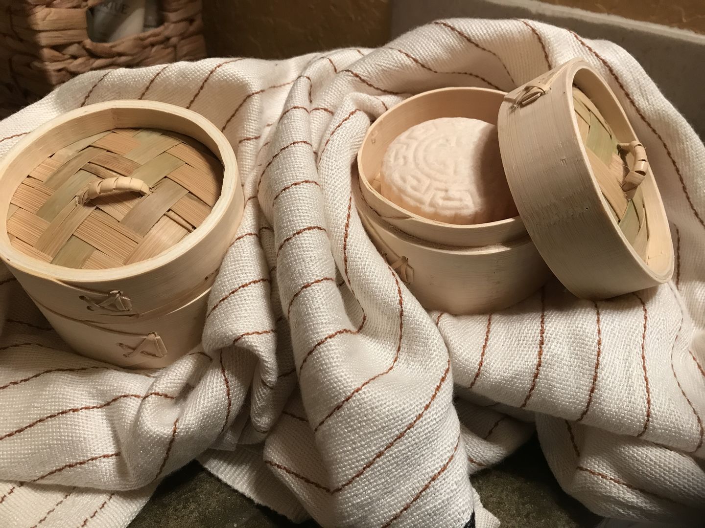 Customer photo review of Bamboo Bar Holder