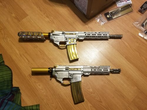 Customer photo review of AR-15 Ambidextrous Charging Handle -PA