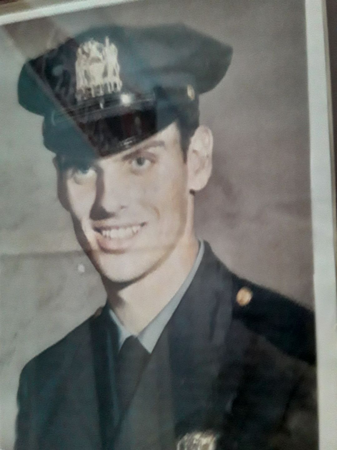 Customer photo review of NY New York Police Officer Badge Replica Movie Props *Customizable Badge Number*