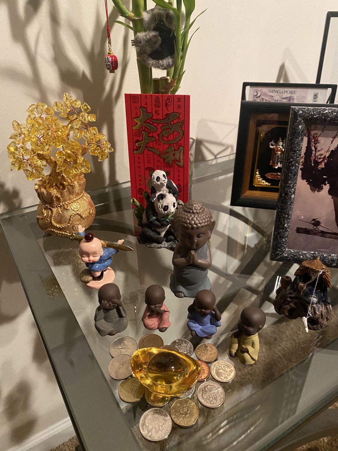Customer photo review of Feng Shui Citrine Money Tree Wealth Ornaments