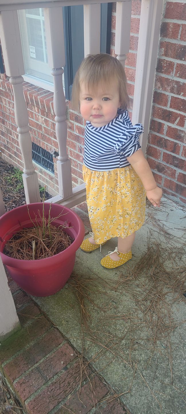 Customer photo review of Delilah - Lace-Up Mary Jane - Soft Sole