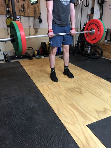 Customer photo review of Great Lakes Girya Polyurethane Bumper Plates (PAIRS)