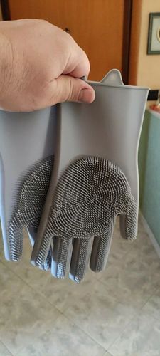 Customer photo review of Kitchen-Magic™ Silikone opvaskehandsker