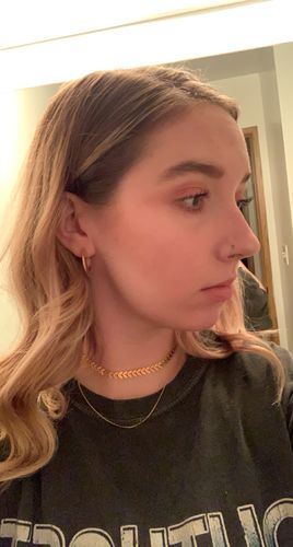 Customer photo review of Antonella Necklace