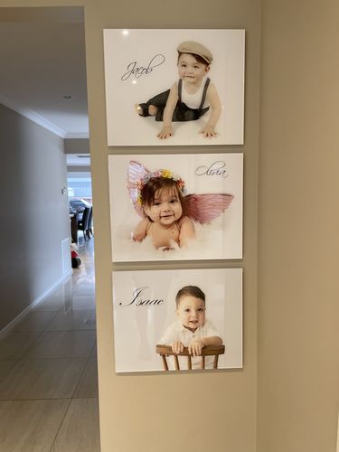 Customer photo review of Acrylic Mounting Panel - 40 x 50 cm