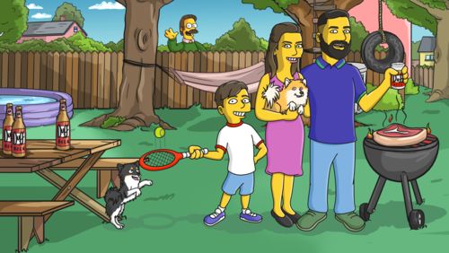 Customer photo review of RETRATO EM ARQUIVO DIGITAL FAMILIA AMARELA