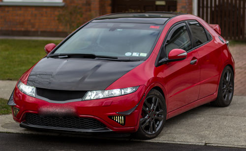 Customer photo review of Honda Civic Fog Light Armour (2006 to 2011 Hatchback)