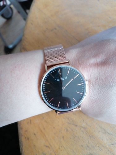 Customer photo review of World Edition Rosé Gold Black
