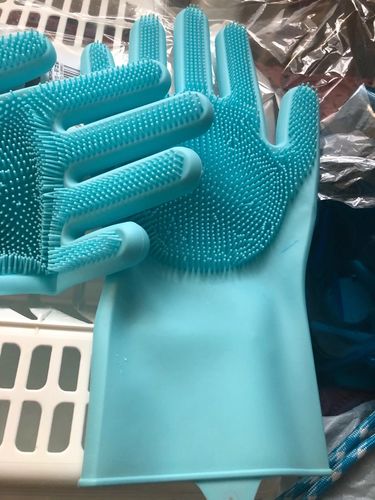 Customer photo review of Kitchen-Magic™ Silikone opvaskehandsker