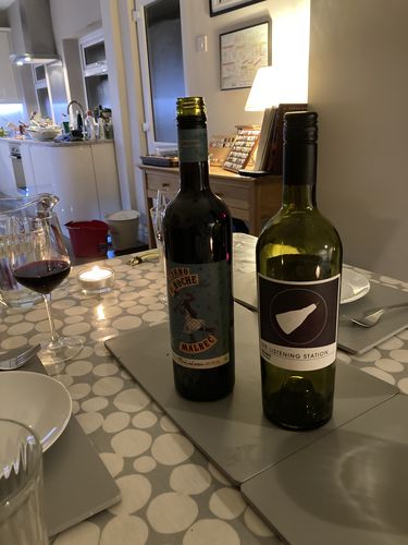 Customer photo review of The Listening Station Malbec
