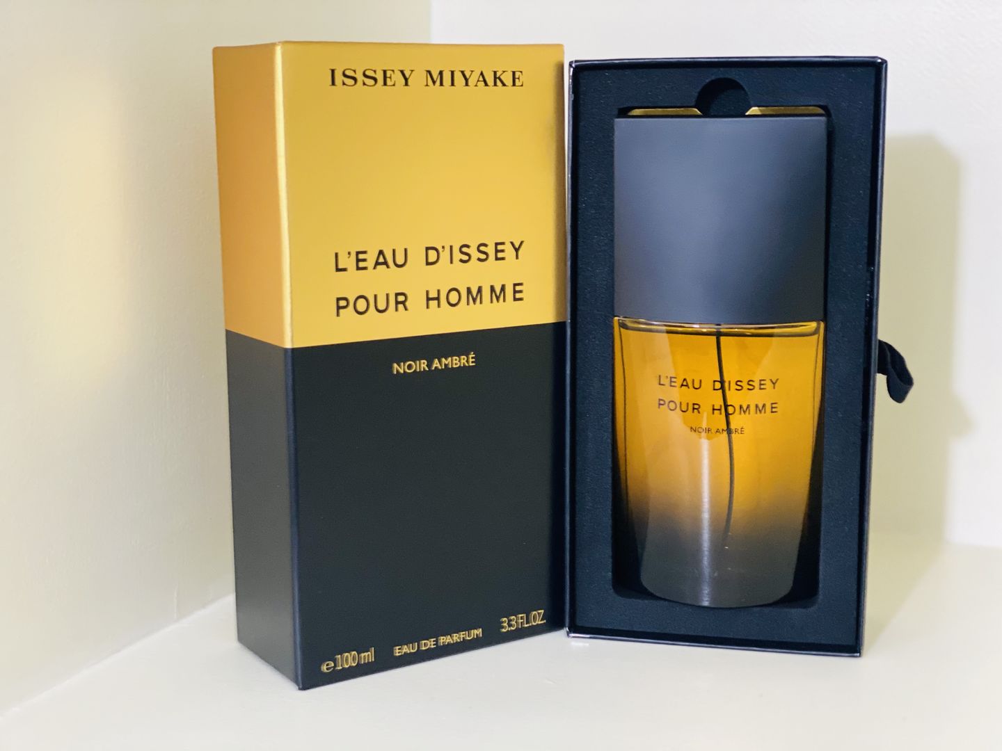 Customer photo review of Issey Miyake L'Eau D'Issey Pour Homme Noir Ambre Eau De Perfume - 100ml