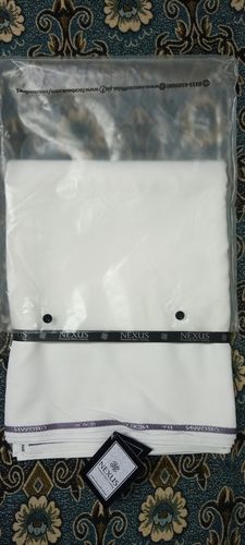 Customer photo review of Crown Fine Quality Wash and Wear ( Unstitched ) Delicate White