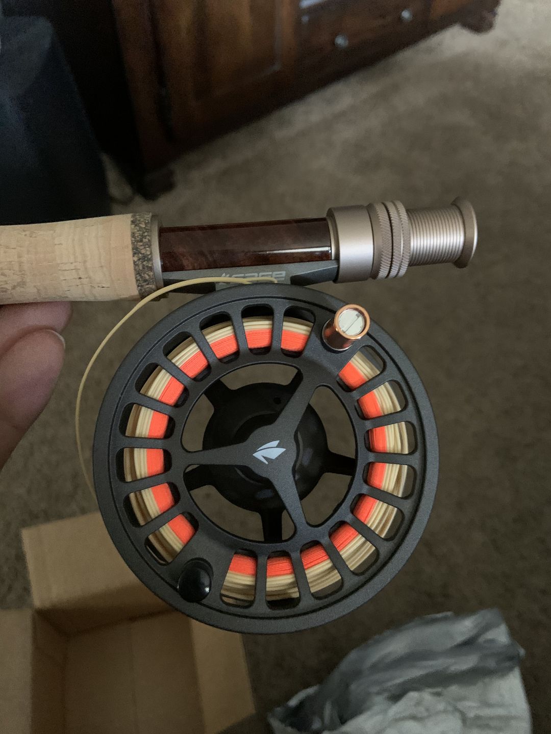 Customer photo review of Sage Spectrum C Fly Reel