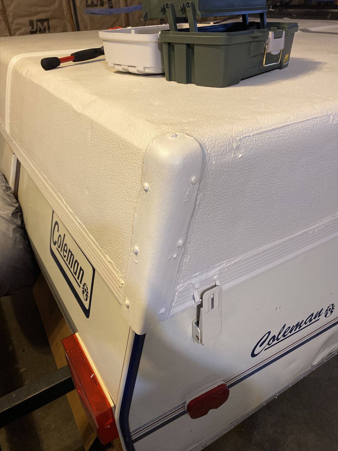 Customer photo review of Roof Corner Cap 4 Pack