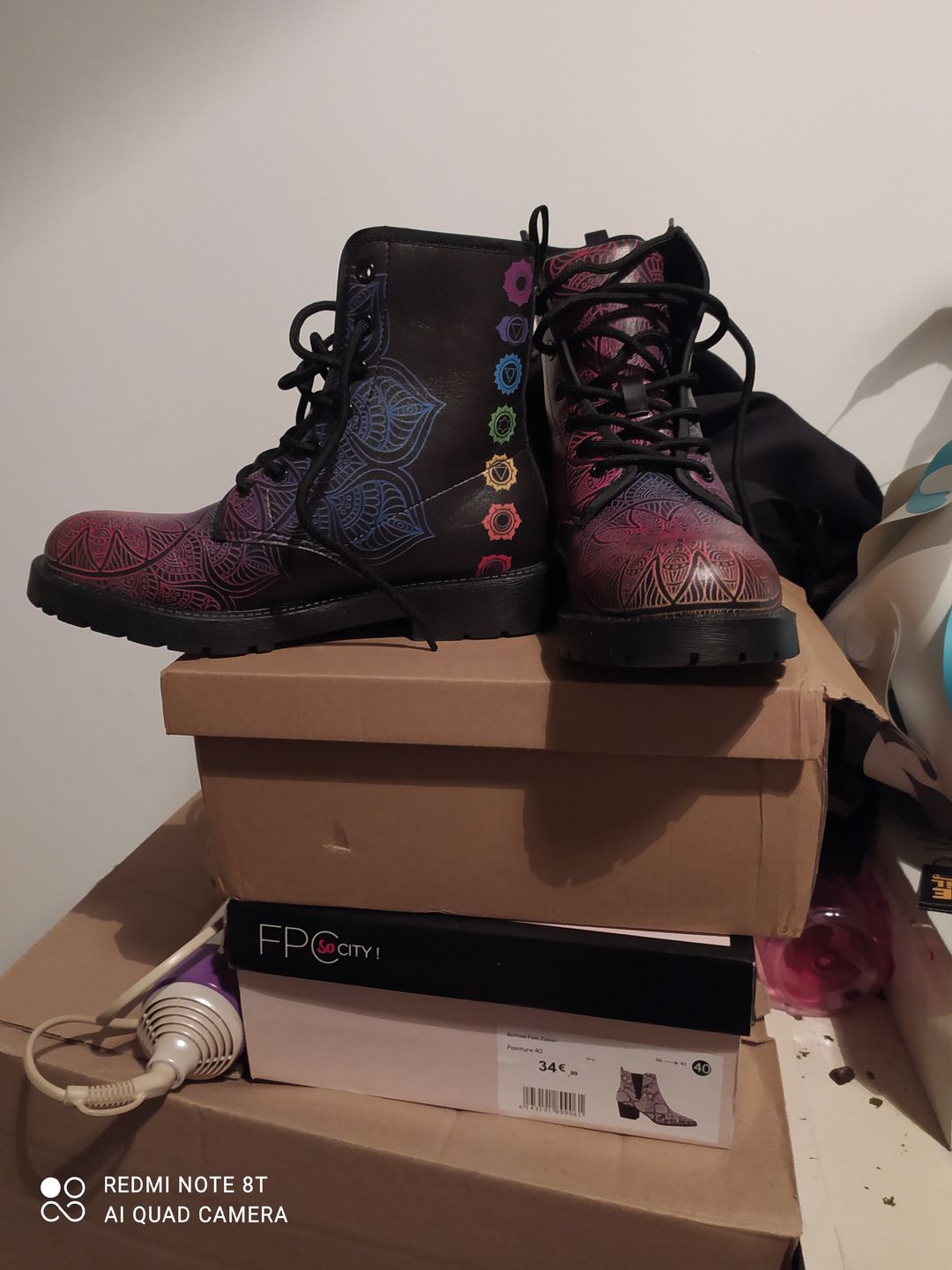 Customer photo review of Boots Chakra