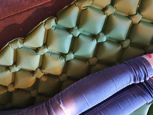 Customer photo review of NATURVIBES Outdoor Luftmatratze Premium