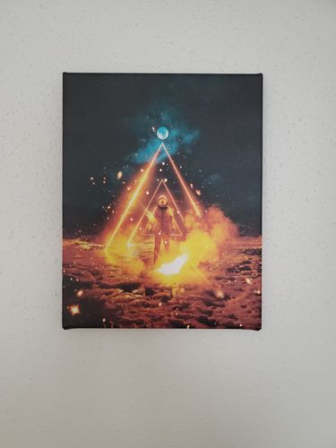 Customer photo review of The Golden Truth Canvas Set