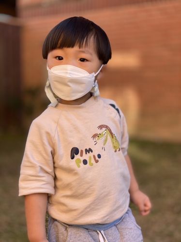 Customer photo review of [USA][ENCORE SALE] XS-SIZE SOOMSHI-GO KIDS KF94