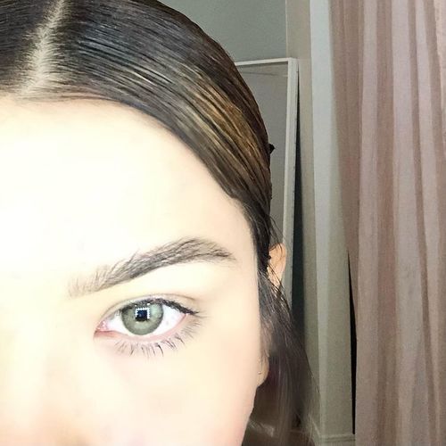 Customer photo review of Icoloured® Egypt Brown Colored Contact Lenses