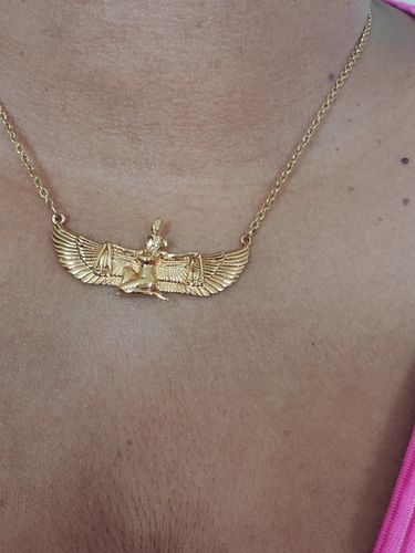 Customer photo review of Ma'at Necklace