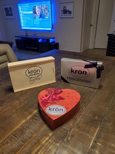 Customer photo review of Budapest Truffles