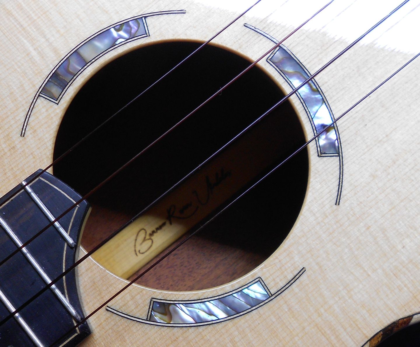 Customer photo review of BT Worth Brown Tenor Ukulele Strings High G Fluorocarbon 2 Restrings per Pack