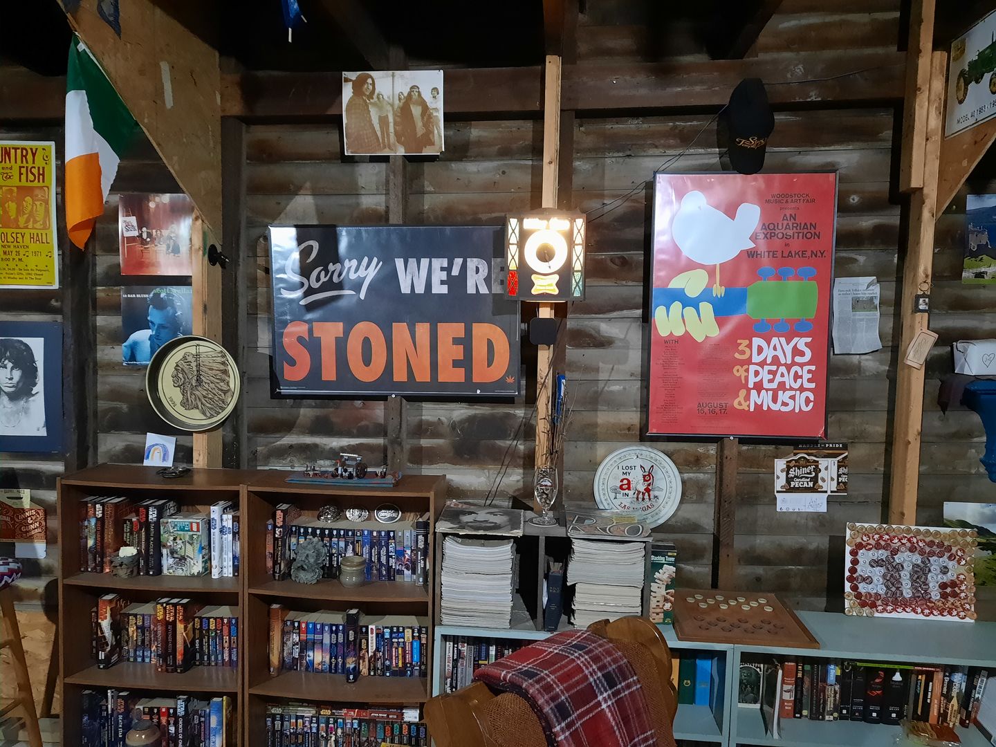 Customer photo review of Sorry We're Stoned Poster