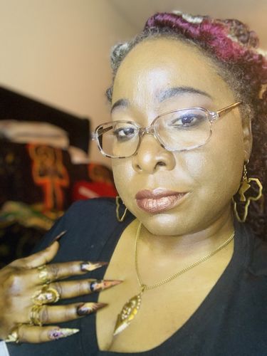 Customer photo review of Benin Warrior Mask