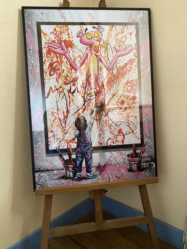 Customer photo review of "First painting Pink version" - limitée à 150 exemplaires