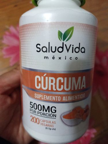 Customer photo review of Cúrcuma, Jengibre, Pimienta Negra y Cayena en cápsulas